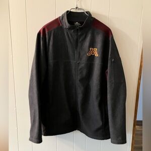 Colosseum Black and Maroon Men's Jacket